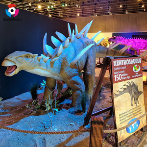 Increíble estatua de dinosaurio interactivo animatrónico robótico de tamaño real para exteriores, modelos de <span class=keywords><strong>dinosaurios</strong></span> animatrónicos para exteriores para Parque Jurásico - Product Image 4