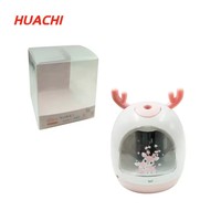 Taille-crayon électrique à piles en plastique pour enfants en forme de dessin animé HUACHI