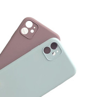Étui de téléphone de haute qualité avec protection complète pour iPhone 11, protection de l'appareil photo en flanelle, étui de téléphone pour iPhone 17, étui de téléphone en silicone