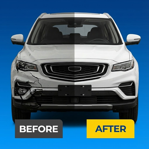 Nouveau <span class=keywords><strong>pare</strong></span>-chocs <span class=keywords><strong>avant</strong></span> Changan Eado ABS <span class=keywords><strong>peinture</strong></span> noire, ajustement universel, pièce de voiture, comprend des vis, garantie 1 an - Product Image 5