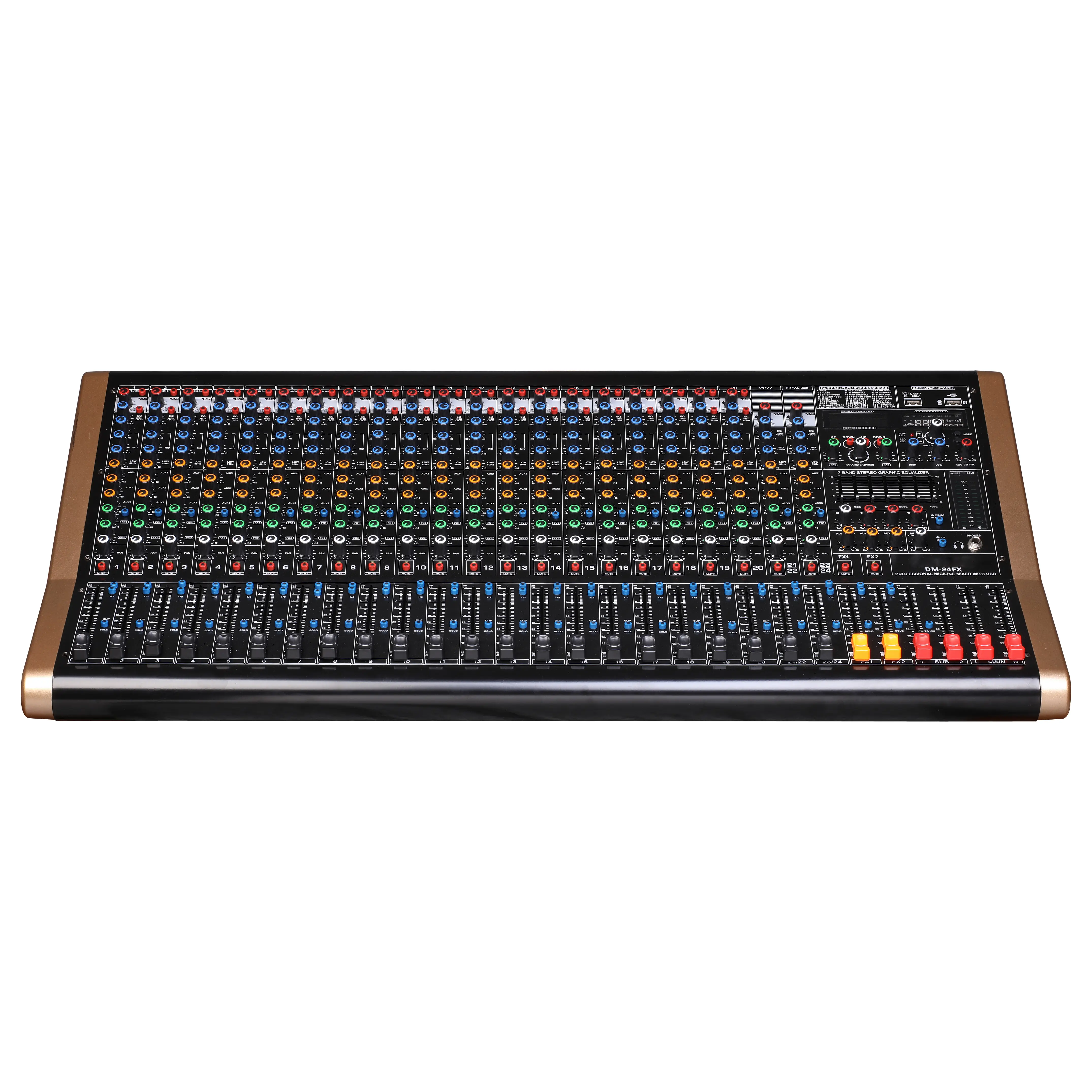 Fancy Disegno Sistema Pubblico di Indirizzo Mini di Musica Digitale di Miscelazione Audio Mixer Console