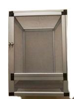 2025 sıcak satış klasik katı hayvan desen alüminyum kafes dayanıklı Metal plastik cam kuşlar kafes kutusu Rainforest sürüngenler için Pet - Product Image 6