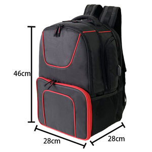 Großhandel Berühmte Designer Benutzer definierte Marke Hoch Erfahrene Fabrik Frauen Männer Rucksack Front Lunch Pocket Auslaufs ichere Lebensmittel kühler Taschen - Product Image 2