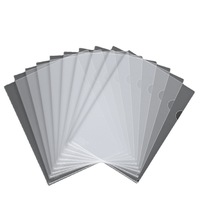 Carpeta de Archivo Transparente en Forma de L, Modelo Cx SS-2343, Tamaño A4, Impresión Digital, con Páginas Interiores para Documentos y Exámenes