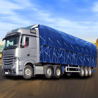 Bâche en PVC enduit, couleur personnalisée, unie, ignifuge, imperméable, pour couverture de camion extérieur