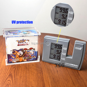 Boîte en acrylique scellée en usine pour TCG personnalisée avec 6 aimants puissants, couvercle en acrylique, 1999 Pokémon Base Set 1ère édition, Booster Box - Product Image 5