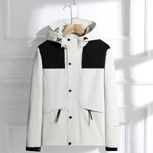 Comercio exterior transfronterizo de chaquetas nuevas de otoño e invierno, cortavientos de una sola capa de marca para exteriores, moda para hombres y mujeres. - Product Image 4