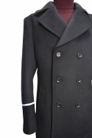 Manteau d'hiver haut de gamme pour homme, imperméable, séchage rapide, anti-plis, réversible, en laine/cachemire, classique, formel, long, double boutonnage