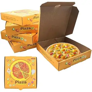 Hersteller Lebensmittelverpackung Takeaway-Schachtel 36 Zoll Sechseck-Achtel-Pizza-Schachtel