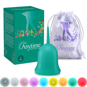 Juego de copas menstruales reutilizables de silicona médica al por mayor, <span class=keywords><strong>caja</strong></span> <span class=keywords><strong>esterilizadora</strong></span> para copas menstruales empaquetada para hombres y mujeres - Product Image 2