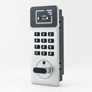 Hot Bán Cao An Ninh Kim Loại Locker Cửa Kết Hợp Khóa Thông Minh Swipe Thẻ & Kỹ Thuật Số Khóa Bộ Nhớ Lưu Trữ Thẻ Thép Cửa - Product Image 1