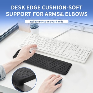 PORON Mouse Mat New Anti-Slip Bottom Memory Keyboard <strong>Pad</strong> Edge Cushions Gaming Mouse <strong>Pad</strong> Wrist Rest PORON Mouse <strong>Pad</strong> for Office - Product Image 2