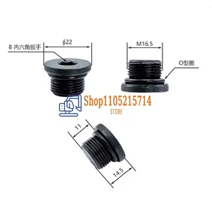Válvula de Drenaje de Engranajes para Excavadora Sany SY55 <span class=keywords><strong>65</strong></span> 75 135 215 245, Pieza de Motor de Traslación, Nueva, de Alta Calidad - Product Image 4
