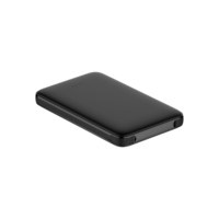 Mini Banco de Energía Personalizado de 5000 mAh, Batería Ultrafina con Cables Integrados
