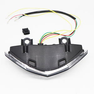 Luz de Freno para Motocicletas ABS Resistente al Agua, Luz Trasera para Motocicleta <span class=keywords><strong>Kawasaki</strong></span> <span class=keywords><strong>Z1000</strong></span> 2010-2013 <span class=keywords><strong>2011</strong></span> 2012 - Product Image 3