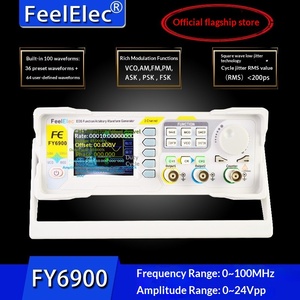 Générateur de signal DDS FY6900 20/30/50/60/80/100 MHz à double canal, forme d'onde arbitraire avec compteur de fréquence pour générateurs de signal - Product Image 1