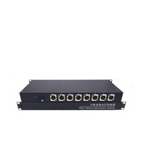 20KM'ye Kadar SC FC Port 1/2/4/8/16 Kanal XLR Ses Fiber Optik Uzatıcı Dengeli Ses Fiber Optik Üzerinden Verici Alıcı