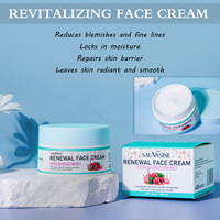 Crème Visage Régénérante 50g Bio Hydratante Éclaircissante Unifiante Teint Anti-Taches Brunes Rajeunissante