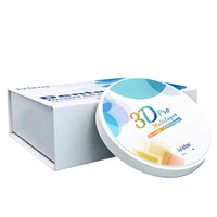Bloque de Zirconia de Alta Resistencia (1200MPa), Disco de Cerámica de Zirconia Multicapa 3D Pro para Laboratorio Dental y Equipo Odontológico