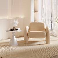 Meistverkaufter Moderner Minimalistischer Nordischer Freizeitstuhl mit Stoffbezug und Schaumstoffpolsterung für Wohnzimmer, Büro, Esszimmer und Hotel