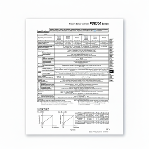PSE300-D ควบคุมเซนเซอร์ความดันดิจิตอลนิวเมติก SMC - Product Image 1