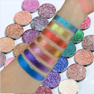6-Màu DIY Kim Cương Duochrome Bóng Mắt Pallet Tùy Chỉnh Lấp Lánh Kim Loại Vegan Mắt Trang Điểm Long Lanh Multichrome <span class=keywords><strong>Eyeshadow</strong></span> Palette - Product Image 2