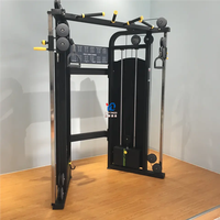 YG FITNESS YG-1013 Station de musculation compacte pour tout le corps FTS Glide Functional Trainer Double paires de poids de 200 lb