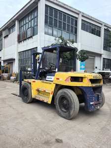 Chariot élévateur diesel Komatsu FD100 d'occasion haute performance, d'occasion, provenance Japon, 570 heures, roulement moteur - Product Image 6