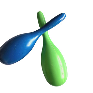 Wholesale Kid Plastic Maracas Shaker Hand Rattle Percussion <b>Musical</b> <b>Instrument</b> Educational Toy for Listen Training Toy - Product Image 2