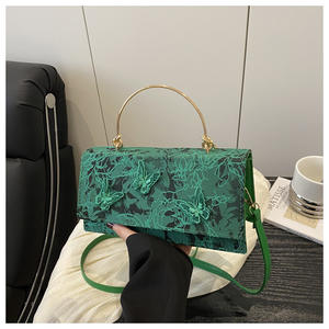 ALL0248 Nouveau sac à bandoulière pour femme de luxe en cuir PU Doublure en polyester Fermeture à glissière Style tendance <span class=keywords><strong>Voyage</strong></span> et usage quotidien - Product Image 4