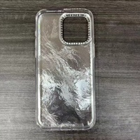 Coque de téléphone en TPU de luxe avec motif floral diamanté pour iPhone 17 16 15 14 13 12 11 et coque arrière en PC pour Honor Play60A X7D X8D NOVA 14 X8B