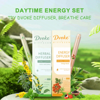 Bâton diffuseur DVOKE NAD+ avec Vitamine B12, Nicotinamide, Quercétine, Phytosome, Soutien pulmonaire naturel, Détox, Diffusion végétale
