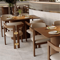 Meubles de restaurant de luxe très demandés, buffet rond de qualité supérieure, ensemble table et chaises de banquet, mobilier de cafétéria
