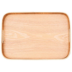 Wooden Serving <b>Tray</b> Rectangular With Handle For Tea Coffee Breakfast Dining - Product Image 5