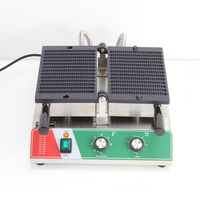 Delbosen nouveau modèle de gaufrier fileté électrique commercial, machine à gaufres mécaniques à long bâton de haute qualité
