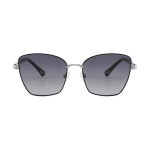 Gafas de sol tipo ojo de gato, lentes degradadas con montura completa, 100% de protección UV, protección solar unisex para adultos - Product Image 1