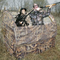 Tente de camouflage tente de chasse fournitures de chasse abri aérien pour oiseaux tente pour 2 personnes