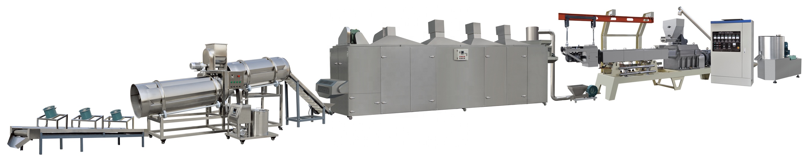 Flexible Wet Dog Cat Pet Food Extrusion Machine Remarkable Operate