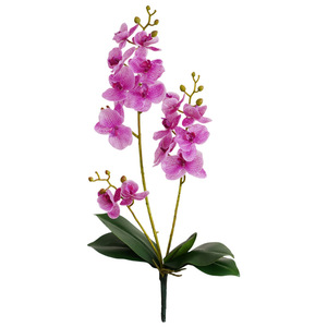 Orchidées Phalaenopsis Artificielles en Soie, Fleurs Artificielles pour Mariage et Décoration Intérieure, Fabrication Artisanale Moderne, Vente en Gros Transfrontalière - Product Image 5