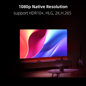 جهاز عرض Mijia Pro المنزلي LED LCD مع شاشة تركيز تلقائي حجر الزاوية مزدوجة WiFi HDR10 + P من العرض - Product Image 6