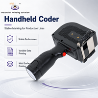 Printer Barcode TIJ IPS-HH1200 PLUS, Printer Inkjet Thermal Mini Portabel untuk Pengkodean Keterkaitan Lini Produksi