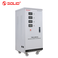 Stabilisateur de tension à servomoteur TNS 20KVA 20KW AC 380V 415V 440V 3 phases, régulateur de tension pour usage domestique et industriel