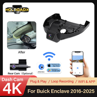 Enregistreur vidéo double objectif 4G en cuir premium pour Buick Envision 2016-2023, ajustement personnalisé, prise en charge OEM intégrée
