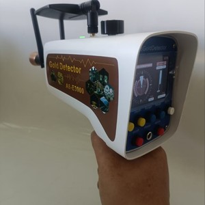GR2000 Metal Detector Deep Search Gold Silver Gemstone Detection Adult Use Plastic White 4KG - Product Image 2