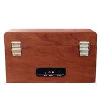 Lecteur vinyle en bois CE avec haut-parleurs Phonographe CD USB SD Play Blue Tooth Turntable Tocadiscos LP Record Player