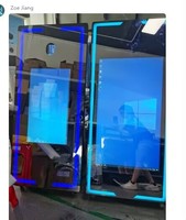 Miroir de cabine en verre de 70 pouces 2026 – Machine à miroir réglable pour mariages et fêtes – Tendance et élégante