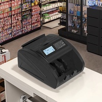 Compteuse de billets économique SEMTOM ST-1500 avec détection UV/IR/MG/DD, double tension, 1500 pièces/min, trémie de 200 pièces