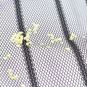 Tay miễn phí chống muỗi Polyester Net ma thuật màu đen cửa sổ cửa lưới côn trùng bay Màn hình rèm với 36 nam châm lưới cửa màn hình - Product Image 4