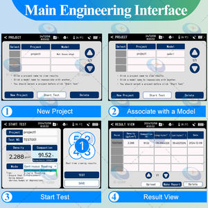 The Non Nuclear Density <strong>Meter</strong> for Concrete Is Used to Quickly Detect the Compaction Quality of Roller Compacted Concrete Layers - Product Image 5