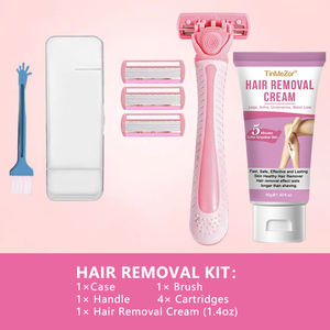 Meilleur <span class=keywords><strong>Prix</strong></span> Crème Épilatoire Permanente pour Hommes et Femmes à Base de Plantes Biologique pour Peau Sensible - Product Image 2